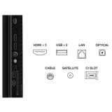 TCL 65P7K QLED TV 65 ultra HD, Google TV smart, AiPQ processor, Dolby Atmos,slim dizajn(bez okvira)