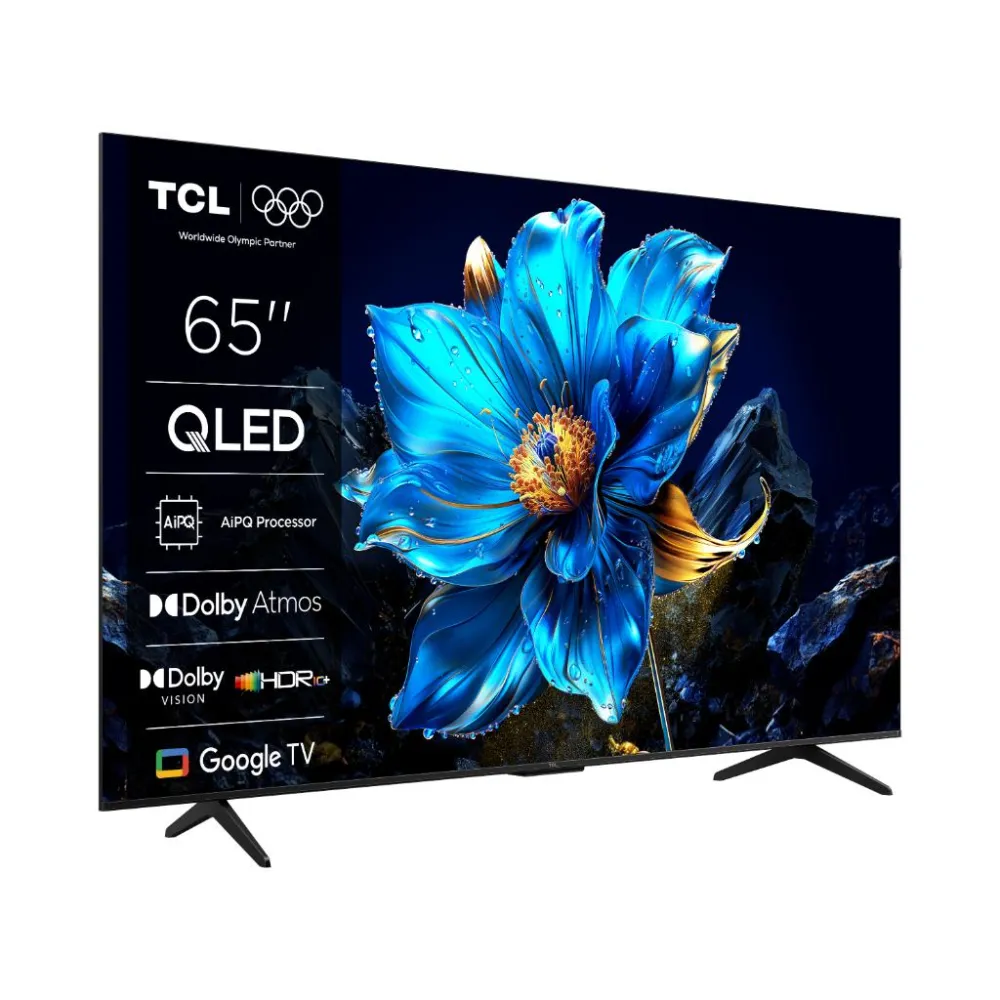 TCL 65P7K QLED TV 65 ultra HD, Google TV smart, AiPQ processor, Dolby Atmos,slim dizajn(bez okvira)