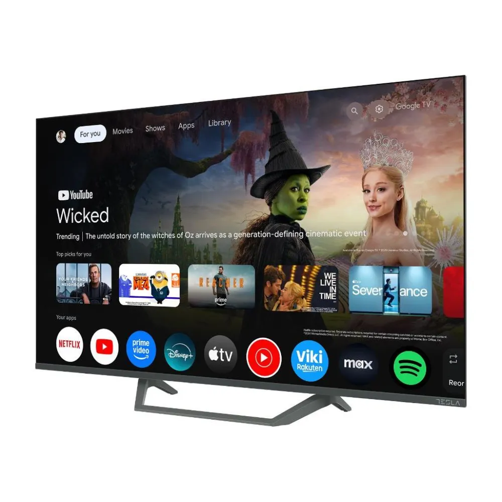 Tesla Q40E665GFS QLED TV 40 full HD, Google TV smart, DVB-T2/C/S2