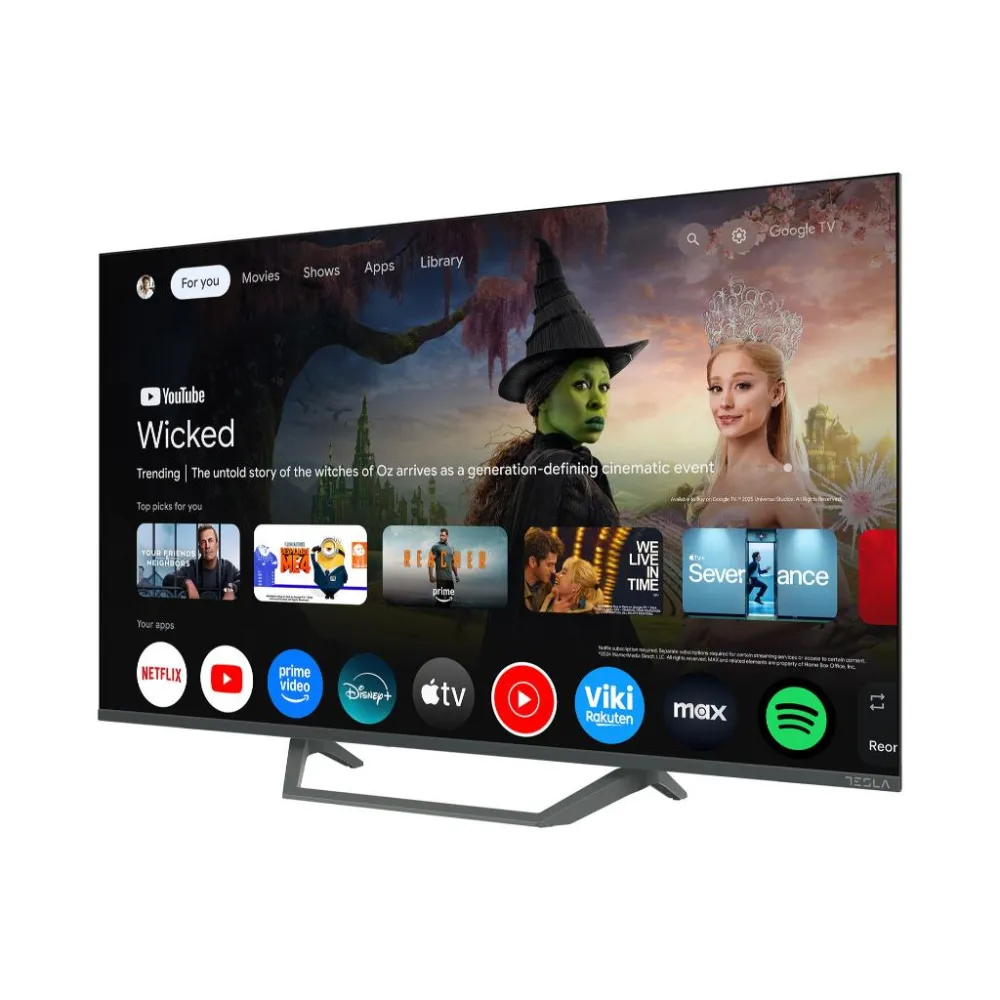 Tesla Q40E665GFS QLED TV 40 full HD, Google TV smart, DVB-T2/C/S2