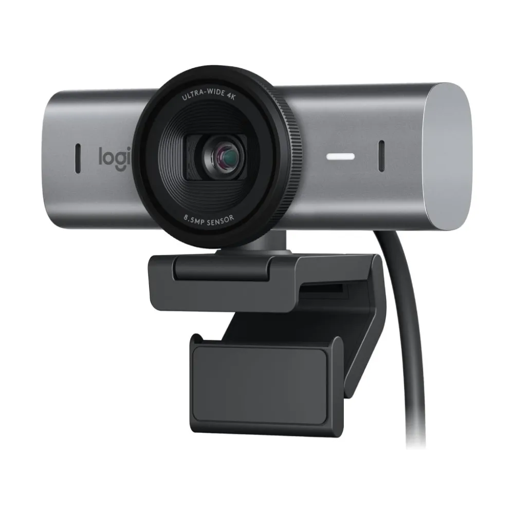 LOGITECH MX Brio 4K Ultra HD Streaming Webcam, 4K/30fps, Advanced Autofocus, 8.5MP Sony STARVIS