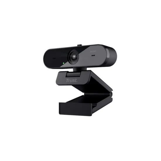 TRUST TAXON High-quality 2K QHD webcam with auto focus, USB 2.0, omnidirectional microphone