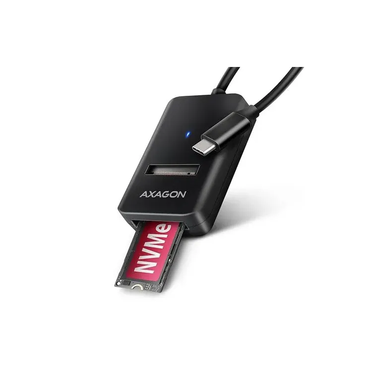 HDD DOD Ladica SATA & NVMe - USB-C 3.2 Gen2, ADM2-CM, AXA