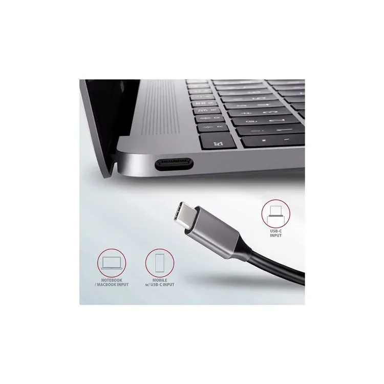 USB HUB SS 2xUSB3.2 Gen 2,USB-C(1x60W), HDMI, HMC-5 ,AXA