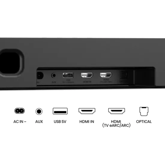 AX5140Q Dolby Atmos soundbar sa bežičnim subwooferom crni