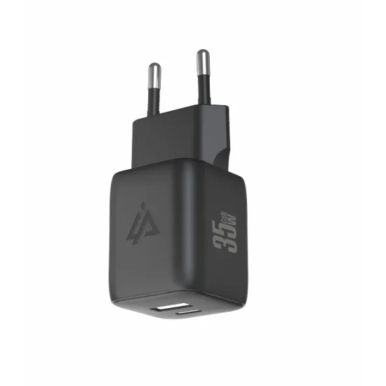 iPEAX Adapter GaN 35W (USB-C + USB-A) Black