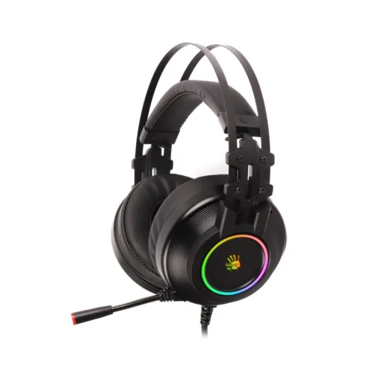 G528C Bloody Virtual 7.1 RGB Gaming crne slušalice