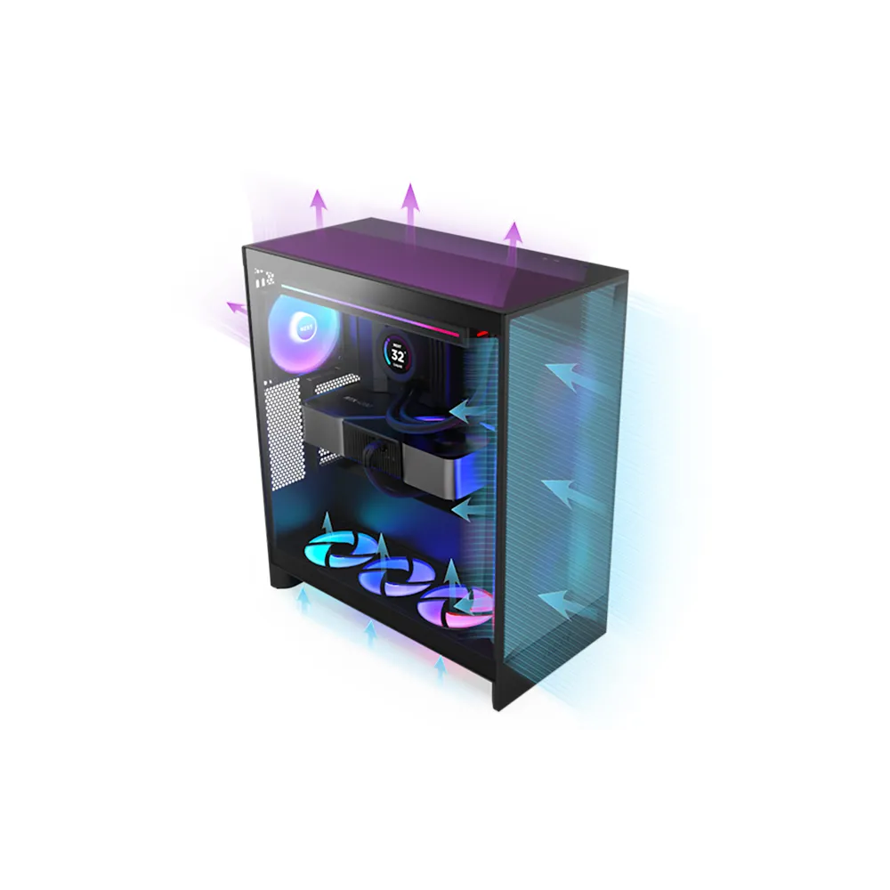 H7 Flow RGB kućište belo (CM-H72FW-R1)