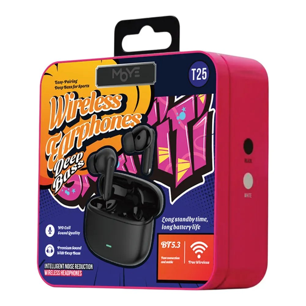 Moye Slušalice Street Beatz Wireless Black