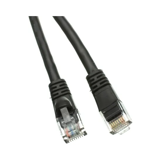 Kabl UTP patch Cat5e 10m crni