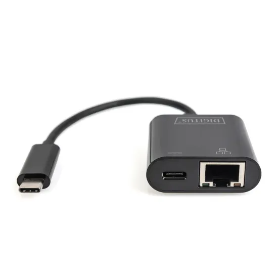 Digitus HUB USB Type C to RJ45 Gigabit Ethernet + Type C PD