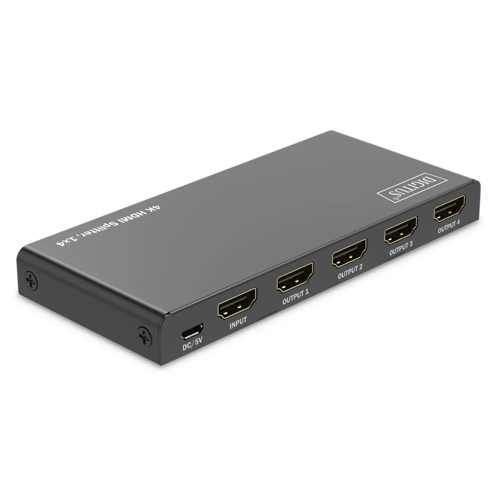 Digitus HDMI Splitter 4K, 1x4, 4K@60Hz