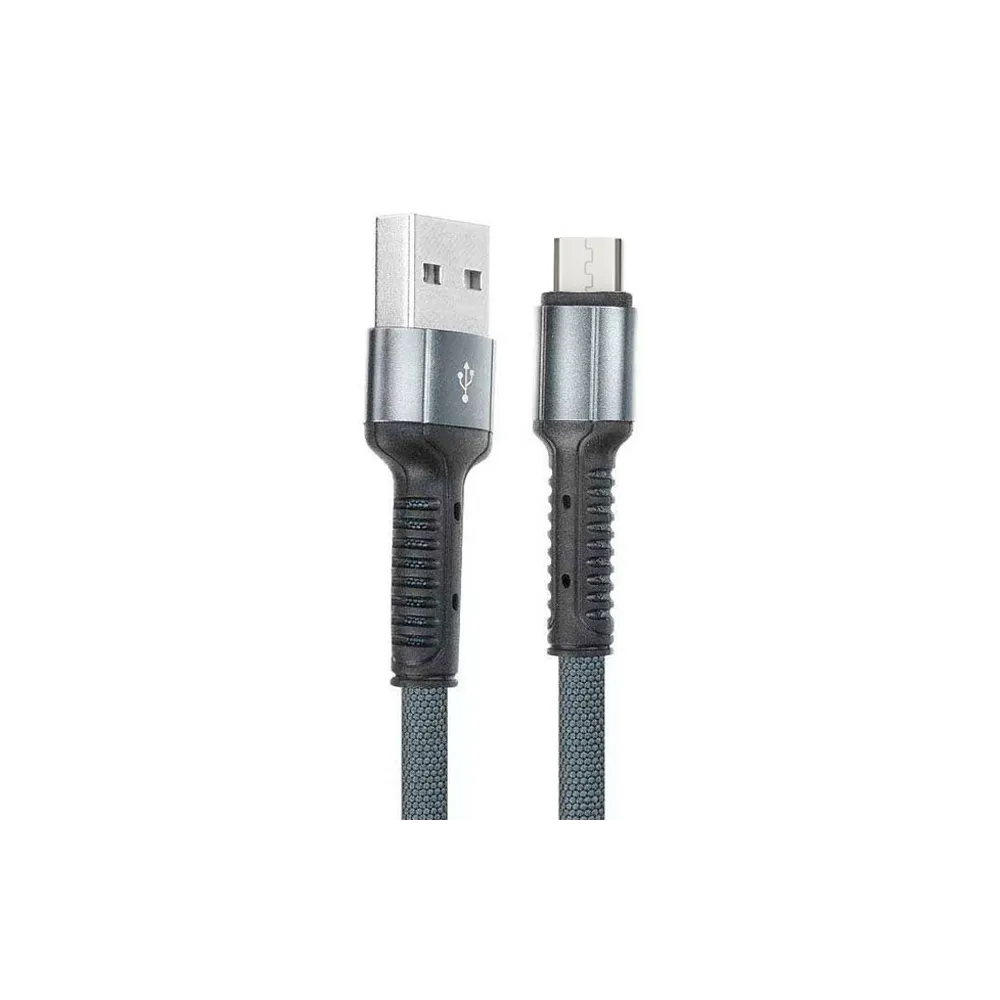 LS63 Micro USB Kabl 2.4A 1m crni
