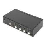 Digitus KVM switch 4 Port HDMI, 4K / 30 Hz (3840 x 2160p)