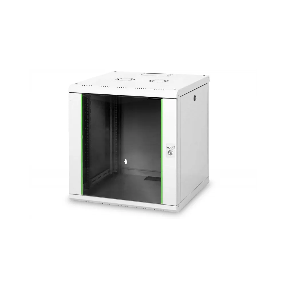Digitus 12U network rack, wall, 19 Unique 643x600x600 mm, sivi