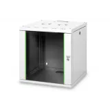 Digitus 12U network rack, wall, 19 Unique 643x600x600 mm, sivi