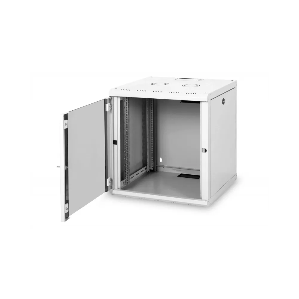 Digitus 12U network rack, wall, 19 Unique 643x600x600 mm, sivi