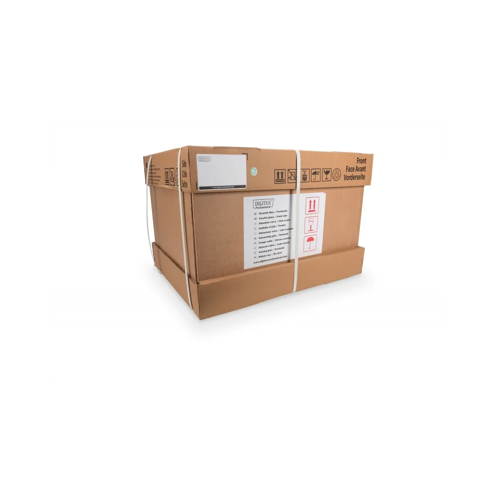 Digitus 12U network rack, wall, 19 Unique 643x600x600 mm, sivi