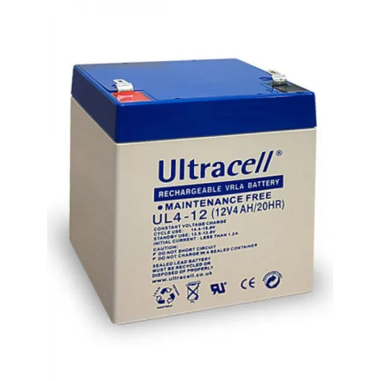 Ultracell UPS baterija UL 4-12 (12V 4.0AH)