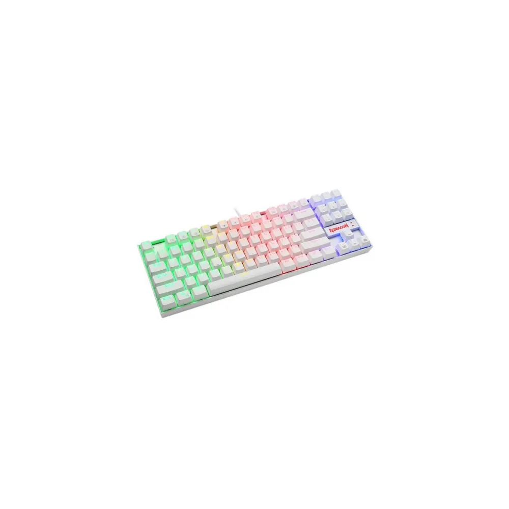 Redragon Mechanical Gaming Keyboard Kumara K552-RGB White - Red Switch