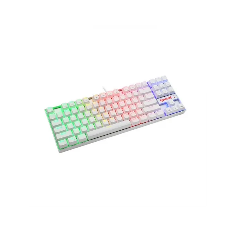 Redragon Mechanical Gaming Keyboard Kumara K552-RGB White - Red Switch