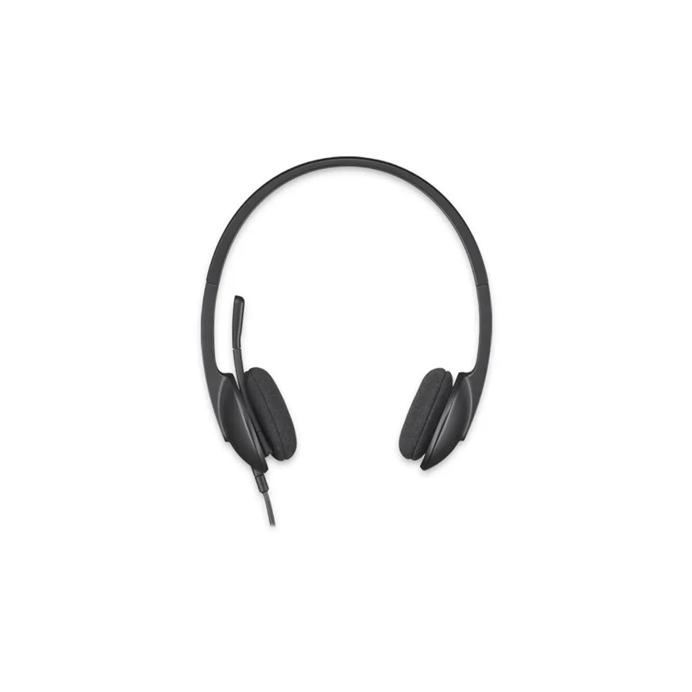 Logitech H340, USB Headset, rotirajuci mikrofon sa redukcijom buke, Plug&play, USB, Duzina kabla:1,8m, Boja: Crna