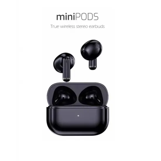 Swissten Slušalice Bluetooth TWS Minipods crne