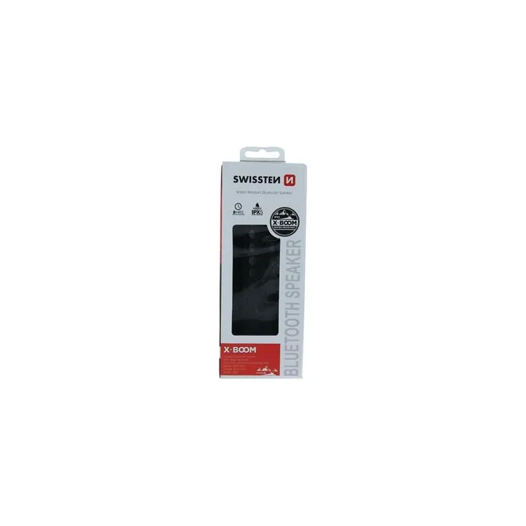 Swissten Zvučnik Bluetooth X-Boom black