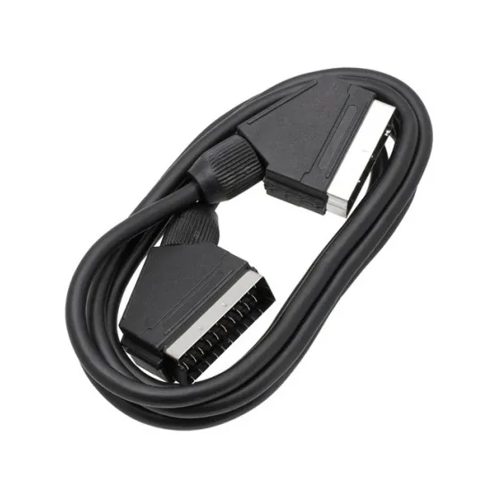 E-GREEN Kabl Scart M/M 1.5m crni