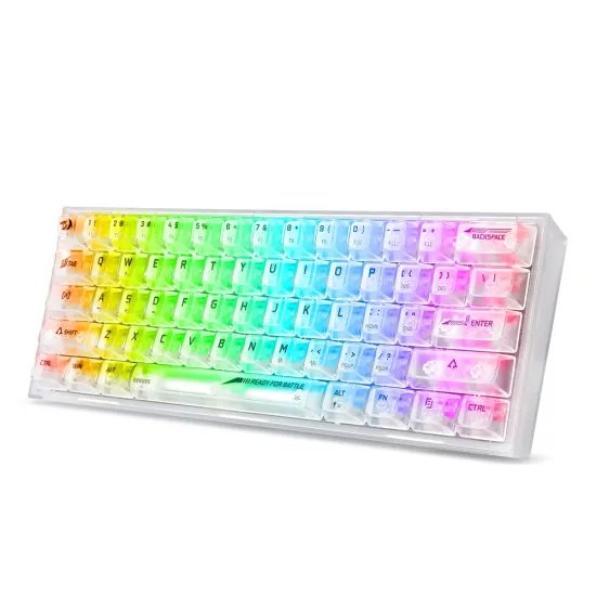 Redragon Tastatura Fizz RGB Gaming White