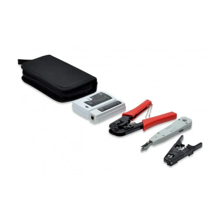 Digitus Set alata DN-94022, klijesta, krone, cable tester