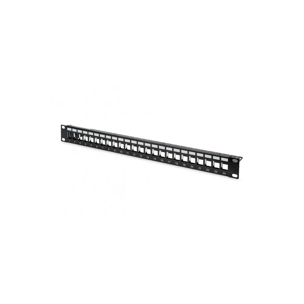 Digitus Patch panel prazni, 25-port shielder, 1U, crni