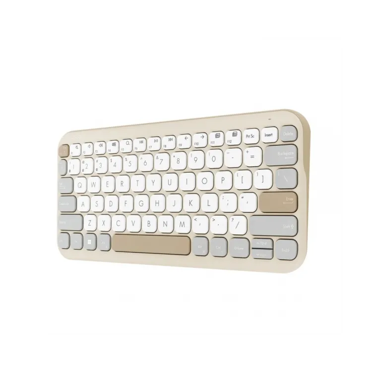 Asus Tastatura KW100 Marshmallow/beige