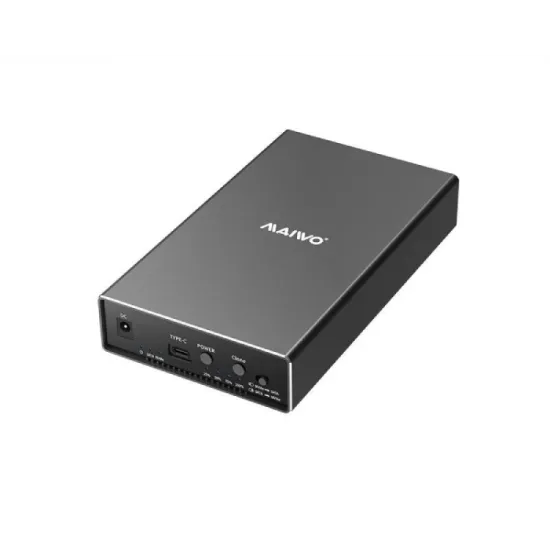 MAIWO Klon Kućište USB 3.2 Gen2 10Gbps HDD/SSD za 3,5 /2,5 HDD i NVMe SSD, K3527N