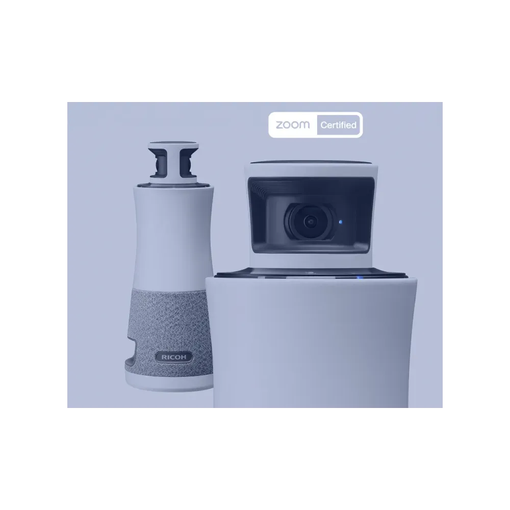 PFU Ricoh Conference system 360 Meeting hub, 3-in-1, 360, Plug-and-Play Conference Camera/Microphone/Speaker, Camera 1920x1080,
