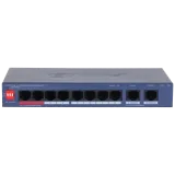 Dahua Switch CS4010-8GT-110, 8x 10/100/1000Mbps RJ45 PoE+ ports, 2x SFP port, cloud managed, Layer 2, 110W PoE budget, desktop d