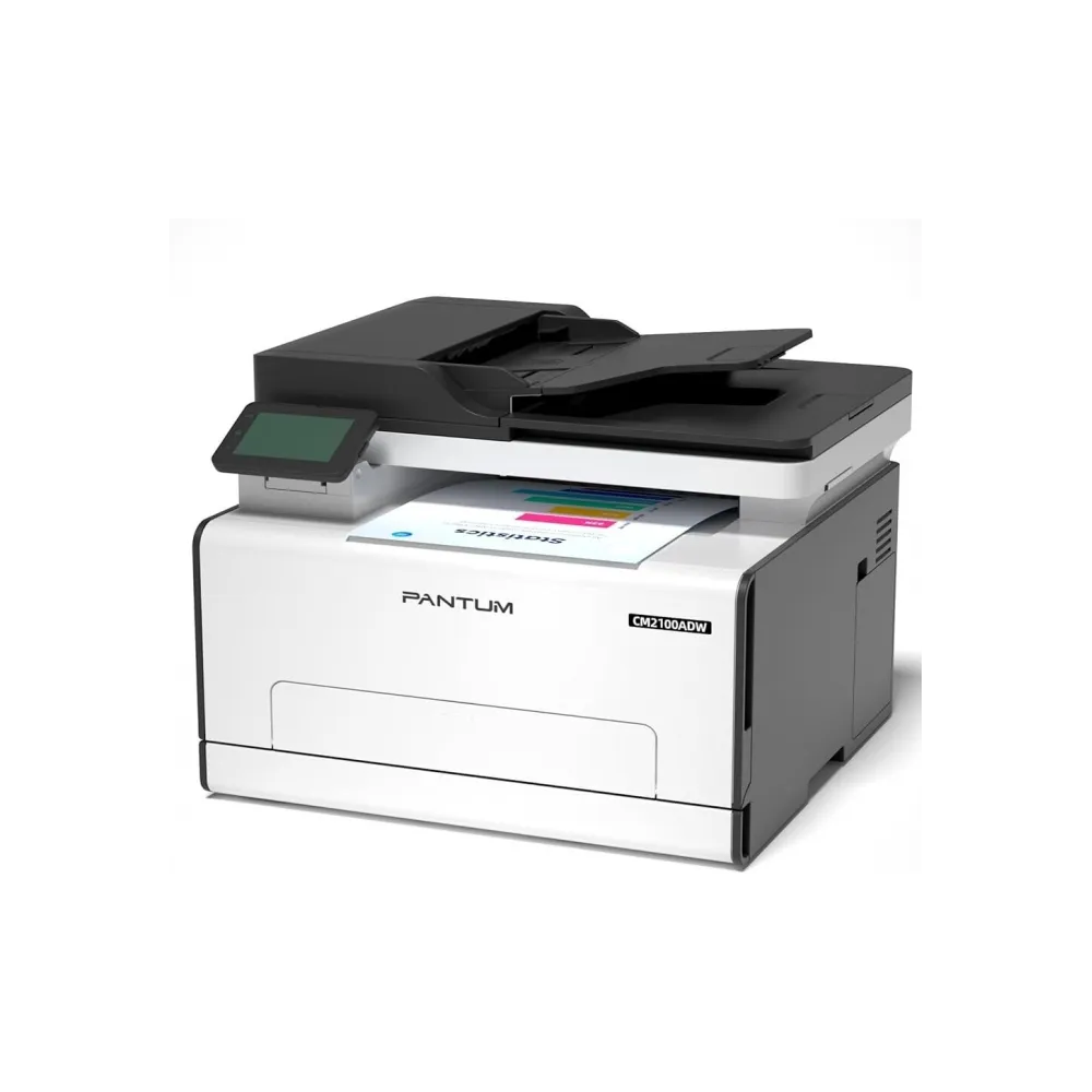 Pantum LASER Color MFP CM2100ADW print 20ppm (A4), Copy, Scan (Scan to PC, E-mail, FTP, Flash drive), CPU 500MHz, 512MB+256GB, A