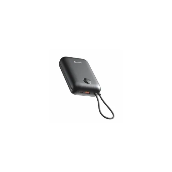Swissten Power bank VOLTBOX 35W 30000 mAh with built-in cables USB-C, Lightning