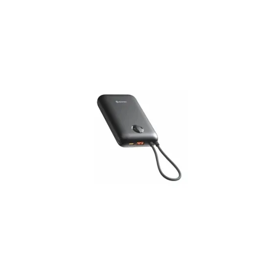 Swissten Power bank VOLTBOX 35W 20000 mAh with built-in cables USB-C, Lightning