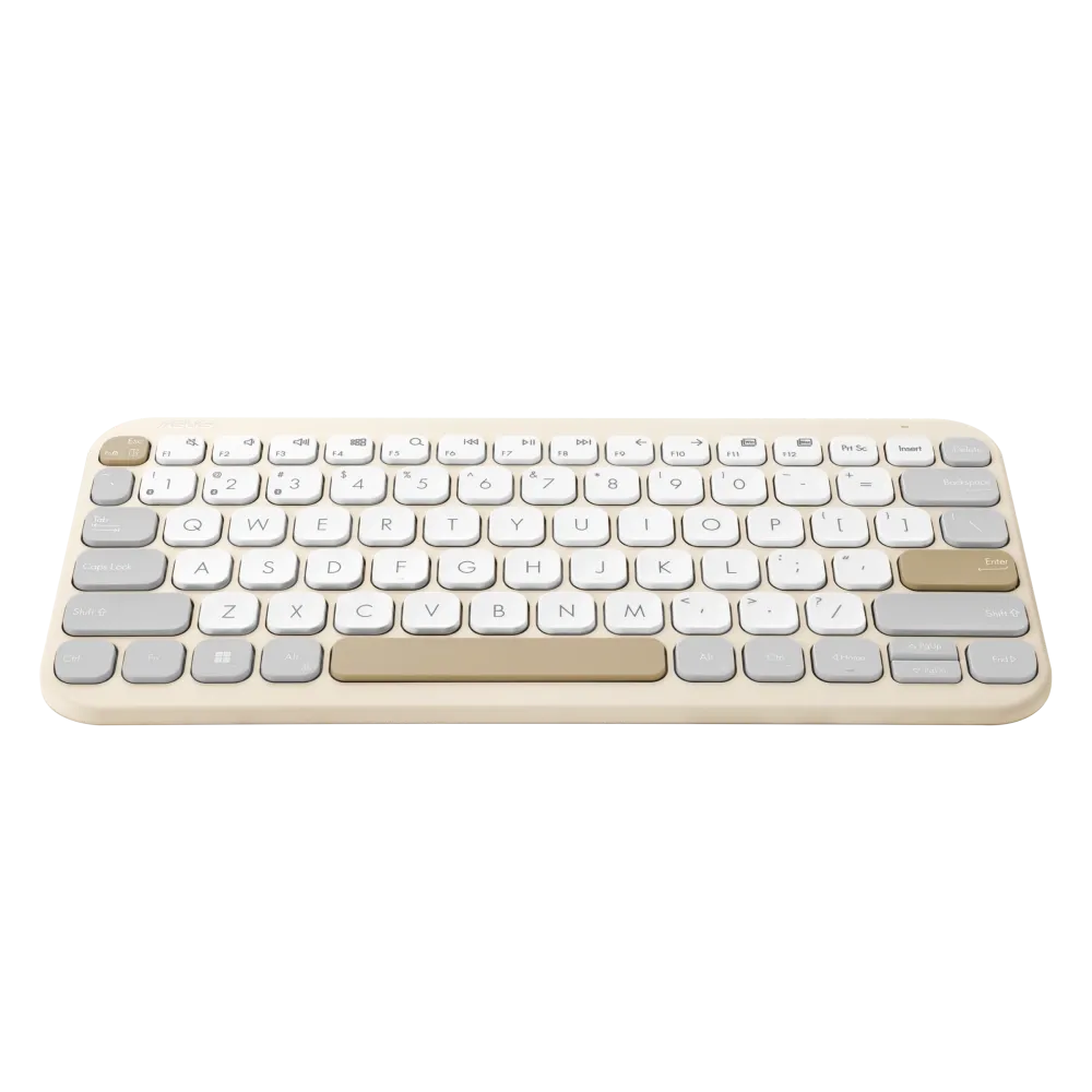 Asus Tastatura KW100 Marshmallow/beige/ Copilot