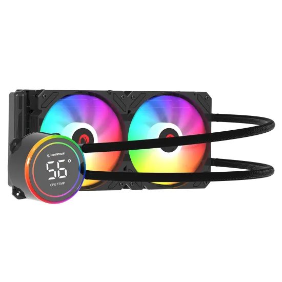 Rampage CPU Cooler HELIOS C15 ARGB 240 (1700, 1200, AM5, AM4)