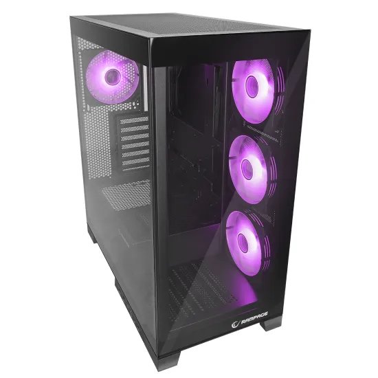 Rampage CASE HYDRA V2 BLACK 4x120 RGB