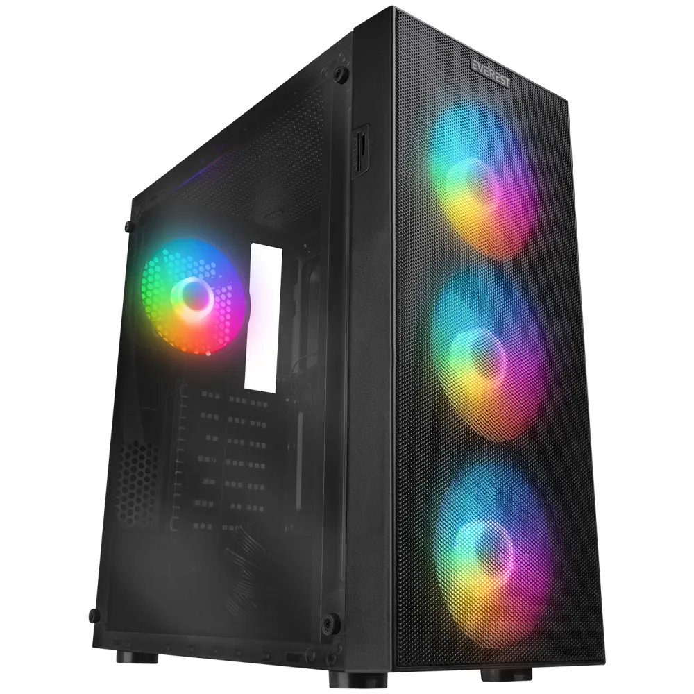 Everest CASE FACED V1 Mesh 4x120 RGB