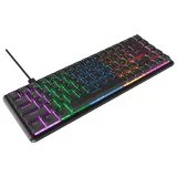 Rampage Tastatura REBEL Black Low Profile Gaming RED SWITCH US/ENGLISH RGB