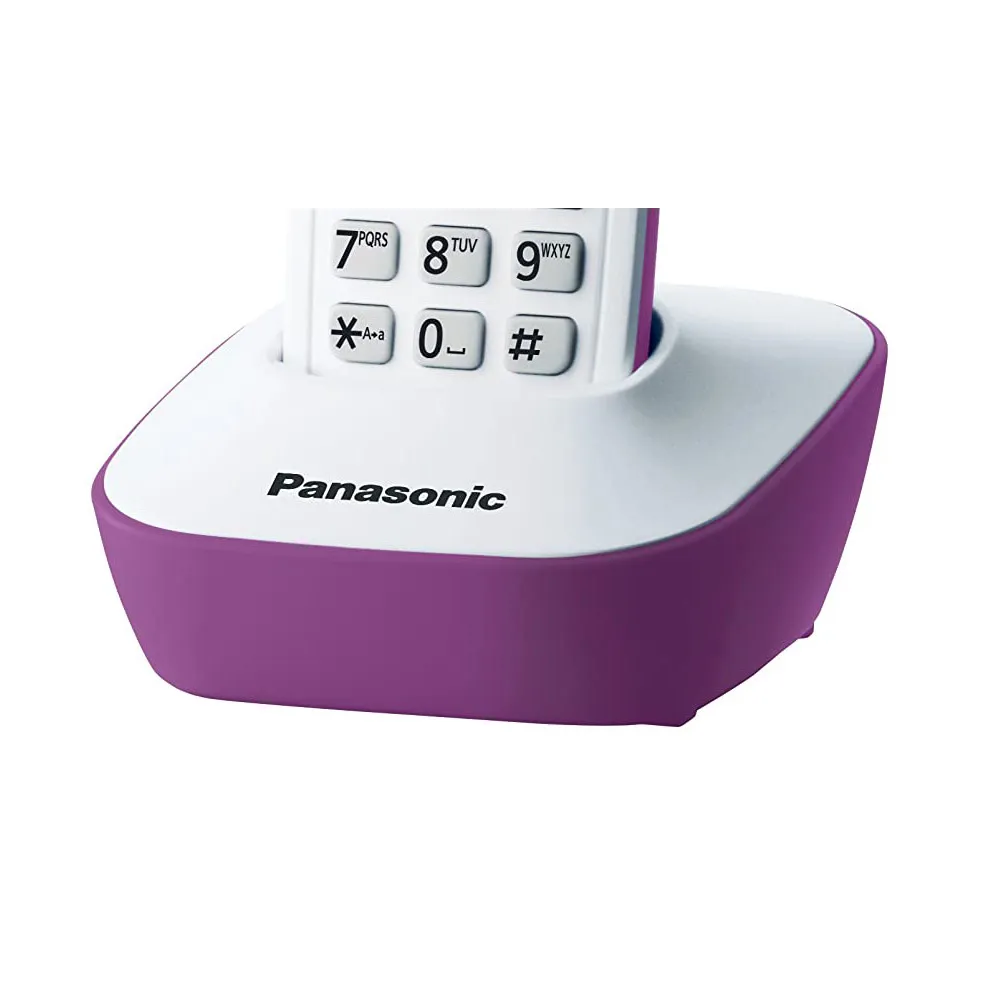PANASONIC Telefon bežični KX-TG1611FXF ljubičasti