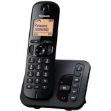 PANASONIC Bežični telefon KX-TGC220FXB Crni sa sekretaricom