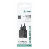 iPEAX Adapter GaN 25W (USB-C + USB-A) Black