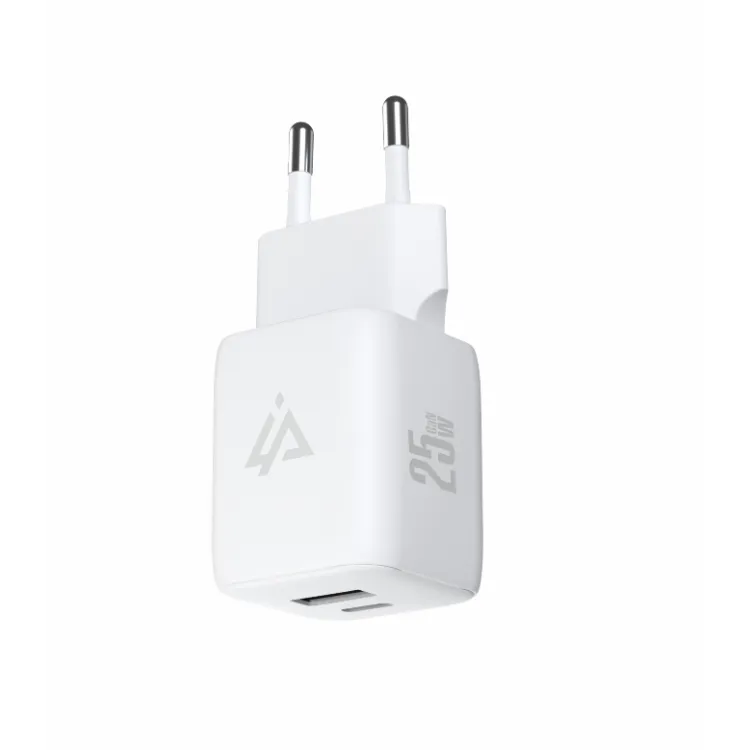 iPEAX Adapter GaN 25W (USB-C + USB-A) White