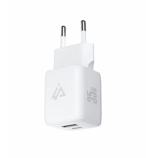 iPEAX Adapter GaN 35W (USB-C + USB-A) White