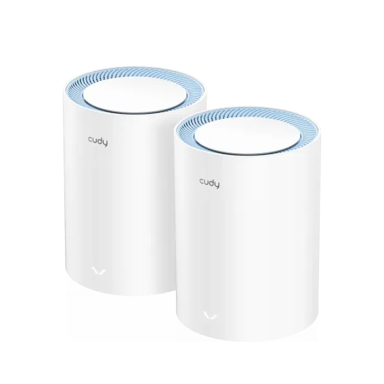 CUDY Router M1300(1-Pack) AC1200 Wi-Fi Gigabit Mesh